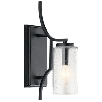 Vara 1 Light Wall Sconce Distressed Black (2|44070DBK)