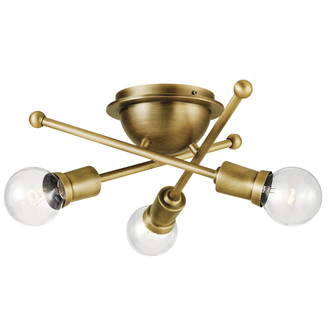 Flush Mount 3Lt (2|43196NBR)