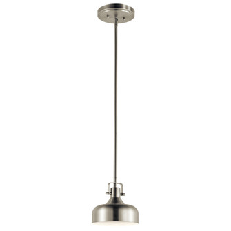 7'' 1 Light LED Mini Pendant Brushed Nickel (2|11301NILED)