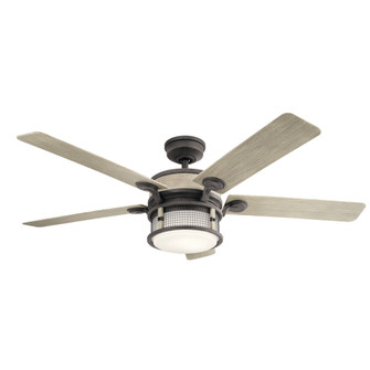 Ahrendale™ LED 60'' Fan Weathered Zinc (2|310170WZC)