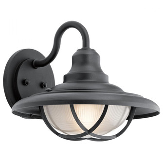 Harvest Ridge 12.5'' 1 Light Wall Light Textured Black (2|49693BKT)