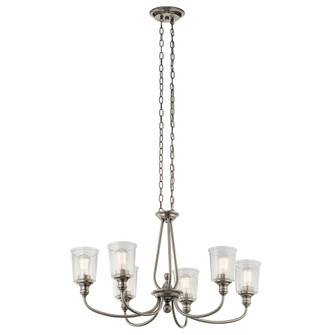 Oval Chandelier 6Lt (2|43947CLP)