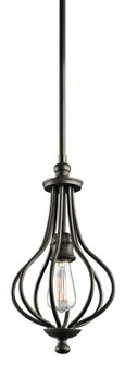 Kensington™ 1 Light Mini Pendant Olde bronze (2|43333OZ)