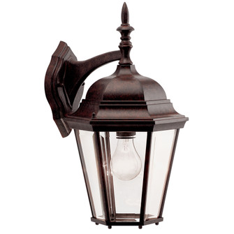 Madison 17'' 1 Light Wall Light with Clear Beveled Glass in Tannery Bronze (2|9655TZ)