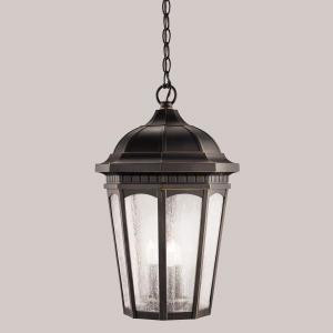 Courtyard 3 Light Pendant Rubbed Bronze (2|9539RZ)