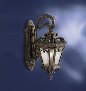 Tournai 24'' 2 Light Outdoor Wall Light with Clear Seeded Glass in Londonderry (2|9357LD)
