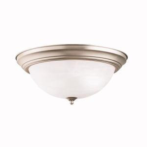 15.25'' 3 Light Flush Mount Brushed Nickel (2|8110NI)