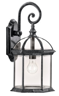 Barrie 18.75'' 1 Light Wall Light Black (2|49186BK)