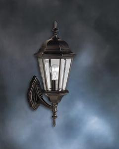 Outdoor Wall 1Lt (2|9653BK)