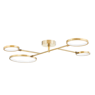 Saturn Semi Flush (57|4104-AGB)