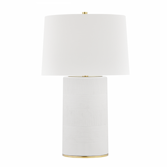 Borneo Table Lamp (57|L1376-AGB/WH)