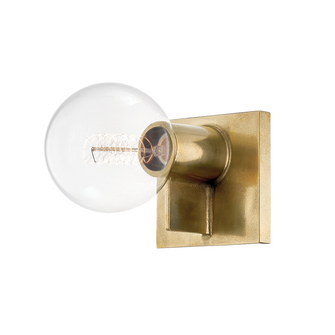 1 LIGHT WALL SCONCE (57|1451-AGB)