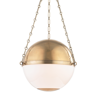 3 LIGHT LARGE PENDANT (57|MDS751-AGB)