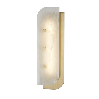 LARGE LED WALL SCONCE (57|3319-AGB)