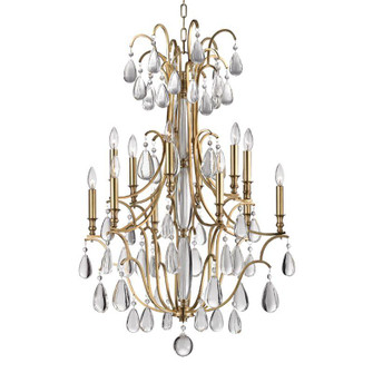12 LIGHT CHANDELIER (57|9329-AGB)