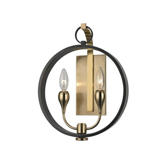 2 LIGHT WALL SCONCE (57|6702-AOB)