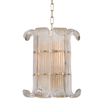 4 LIGHT CHANDELIER (57|2904-AGB)