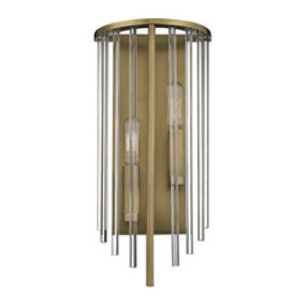2 LIGHT WALL SCONCE (57|2511-AGB)