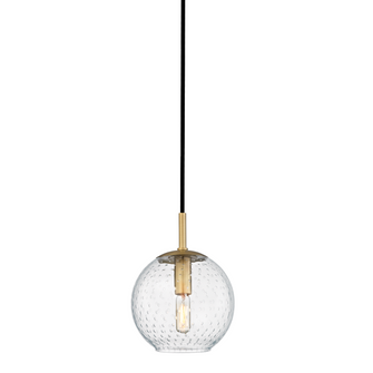 1 LIGHT PENDANT-CLEAR GLASS (57|2007-AGB-CL)