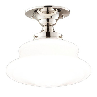 1 LIGHT SEMI FLUSH (57|3412F-PN)