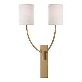 2 LIGHT WALL SCONCE (57|732-AGB)