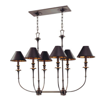 6 LIGHT ISLAND CHANDELIER (57|1868-OB)