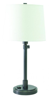 Townhouse Adjustable Table Lamp with Convenience Outlet (34|TH751-OB)