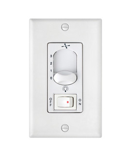 Wall Control 3 Speed On/Off Switch (87|980009FWH)