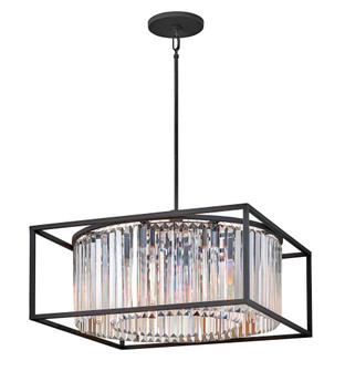 Medium Convertible Drum Chandelier (87|4555BK)