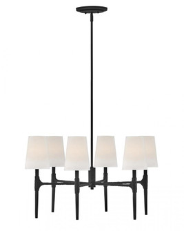 Medium Single Tier Chandelier (87|4466BK)