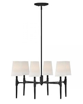 Medium Single Tier Chandelier (87|4466BK)