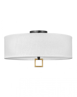 Medium Semi-Flush Mount (87|41810BK)