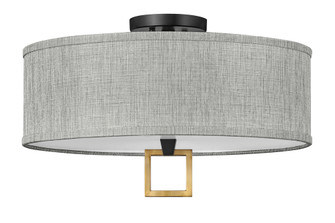 Medium Semi-flush Mount (87|41807BK)