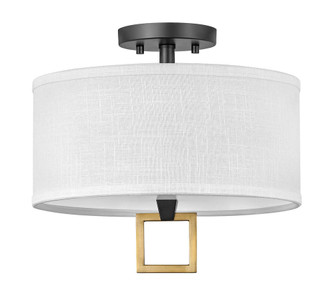 Small Semi-flush Mount (87|41806BK)