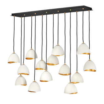 Medium Fourteen Light Linear (87|35909SHW)
