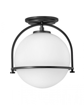 Small Semi-flush Mount (87|3403BK)