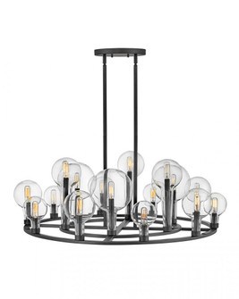 Large Single Tier Chandelier (87|30529BK)