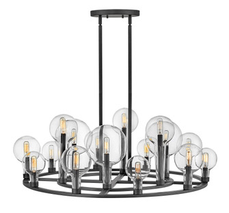 Large Single Tier Chandelier (87|30529BK)