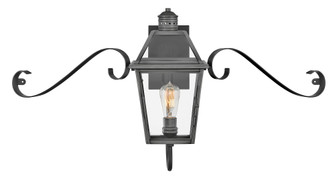 Medium Wall Mount Lantern with Scroll (87|2770BLB-SCR)
