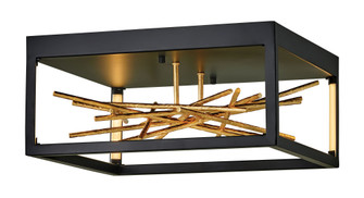 Medium LED Flush Mount (88|FR46401BLK)