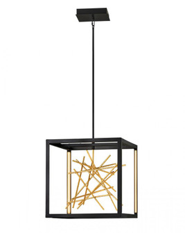 Large LED Open Frame Pendant (88|FR46407BLK)