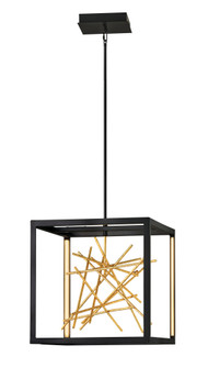 Large LED Open Frame Pendant (88|FR46407BLK)
