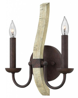 Medium Two Light Sconce (88|FR40572IRR)
