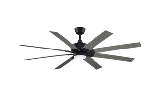 Levon Custom Indoor/Outdoor Smart Ceiling Fan DC Motor - Black (90|MAD7912BBL)