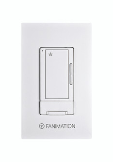 Wall Control with Receiver - 3 fan Speeds - WH (90|WR500WH)
