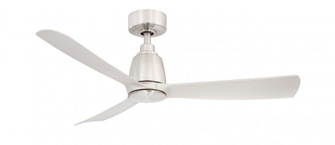 Kute 44 inch Indoor/Outdoor Ceiling Fan - Brushed Nickel with Brushed Nickel blades (90|FPD8547BN)
