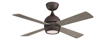 Kwad 44 inch Indoor Ceiling Fan with LED Light Kit - Matte Greige (90|FP7644GR)