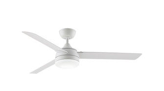 Xeno Wet 56 inch Indoor/Outdoor Ceiling Fan with LED Light Kit - Matte White with Matte White blades (90|FP6729BMWW)