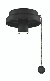 Ceiling Fan Low Profile Light Kit Fitter - Black (90|F6BL)