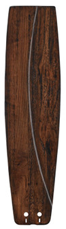 myFanimation 26 inch Indoor/Outdoor Ceiling Fan Soft Rounded Carved Wood Blade Set of 5 - Walnut (90|B6130WA)
